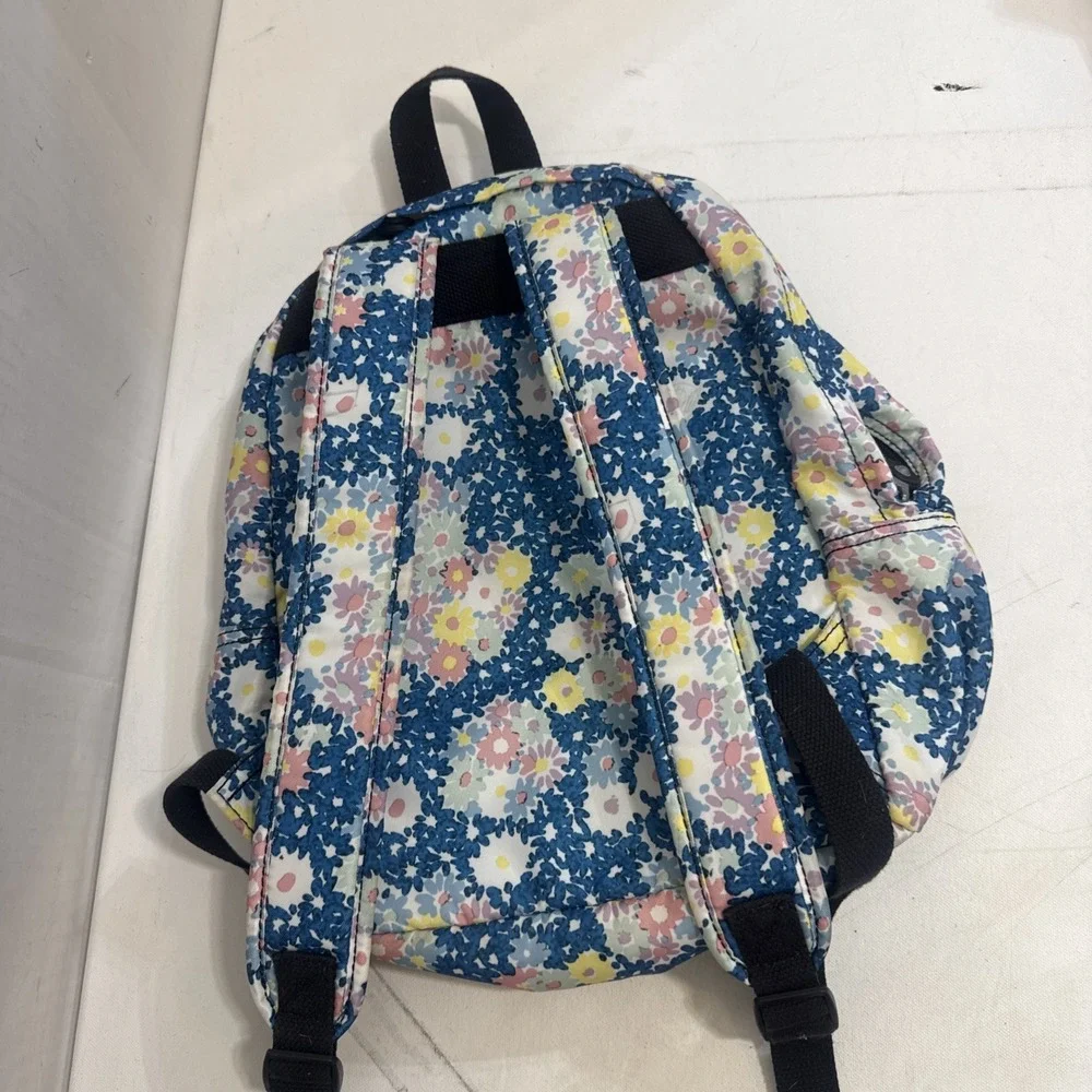 Kipling City Pack Small Backpack Travel School Day Trip Flower Art Bookbag